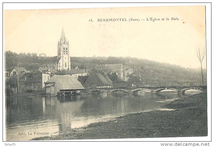 BEAUMONTEL L'EGLISE.et La RISLE Ed. Le Forestier - Sonstige & Ohne Zuordnung