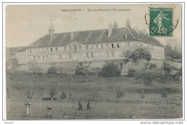 BESANCON, Ecole-mission Diocésaine , Animée Env. 1910 - Besancon