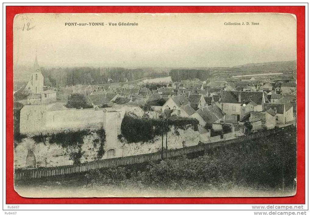 * PONT Sur YONNE-Vue Générale - Pont Sur Yonne