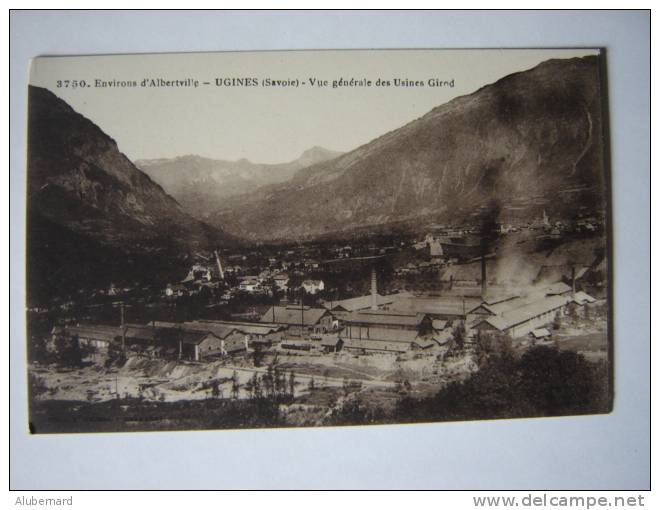 Ugines , Vue Des Usines Girod - Ugine