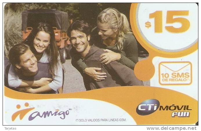 TARJETA DE ARGENTINA DE AMIGO CTI MOVIL - Argentina