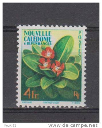 Nouvelle-Calédonie YT 288 * : Fleur - 1958 - Ungebraucht