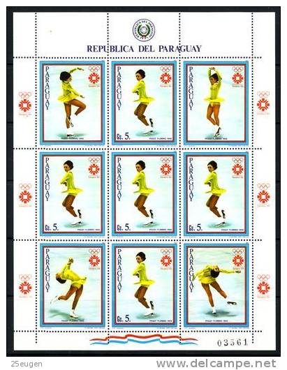 PARAGUAY 1983  MICHEL No: 3615 MS  MNH - Hiver 1984: Sarajevo