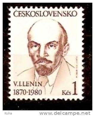 Czechoslovakia 1980 Lenin MNH - Neufs