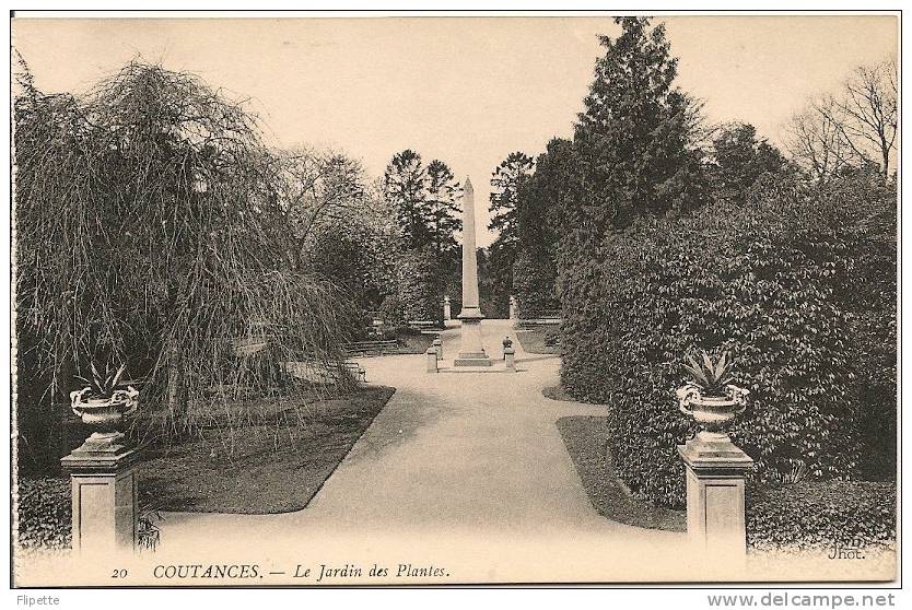 L700.2589 - Coutances - 20 Le Jardin Des Plantes - ND - Coutances