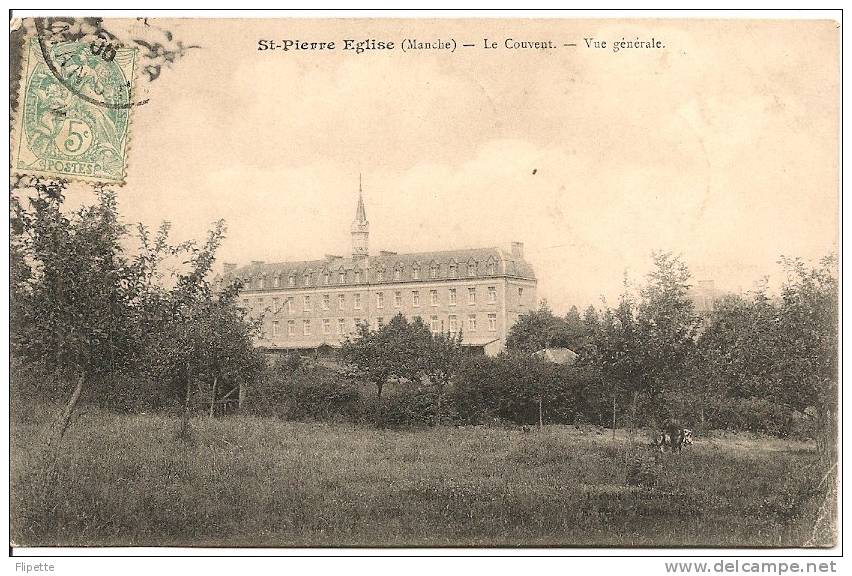 L700.2603 - Saint-Pierre Eglise - Le Couvent - Vue Générale - Saint Pierre Eglise