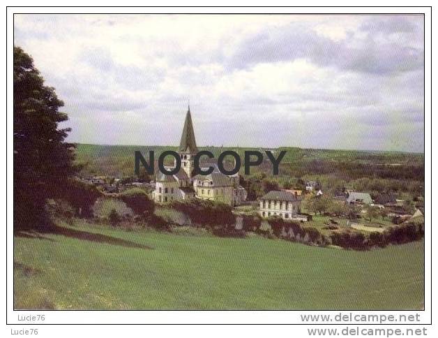 SAINT MARTIN DE BOSCHERVILLE - Vue Générale Du Site  - Carte Double - Saint-Martin-de-Boscherville