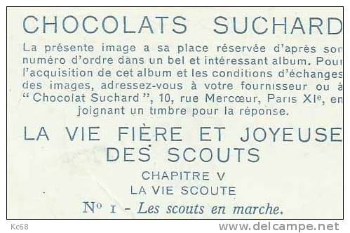 Les Scouts En March Chromo Suchard - Suchard