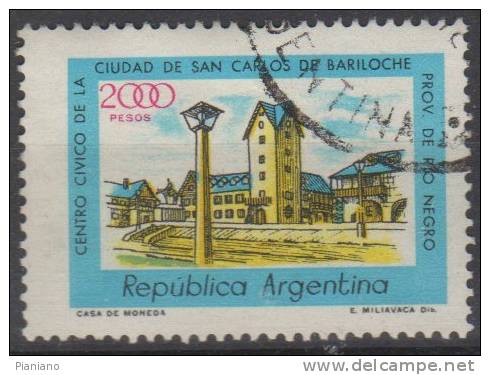 PIA - ARGENTINA - 1980 : Centro Della Città Di San Carlos De Bariloche -  (Yv  1221) - Used Stamps