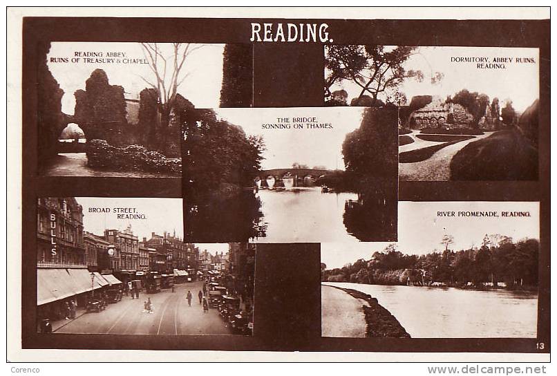 5896    READING    Circulée   1928 - Reading