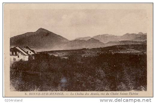 Bonne Sur Menoce - La Chîne Des Aravis, Vue Du Chalet Ste Thèrèse  : Achat Immédiat - Bonne