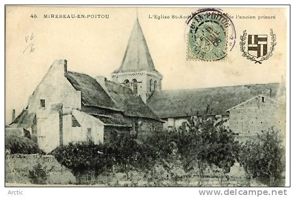 Mirebeau En Poitou L'eglise St Andre - Mirebeau