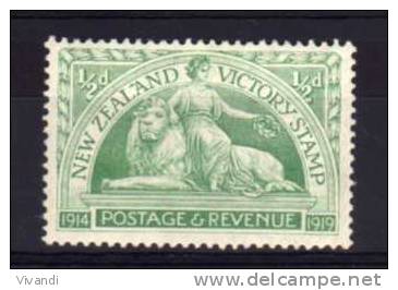 New Zealand - 1920 - ½d Victory Issue - MH - Unused Stamps