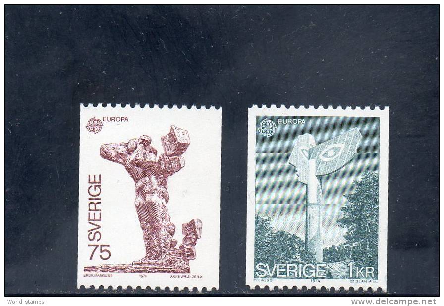 SVEZIA 1974  ** - Unused Stamps