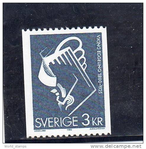 SVEZIA 1980  ** - Unused Stamps