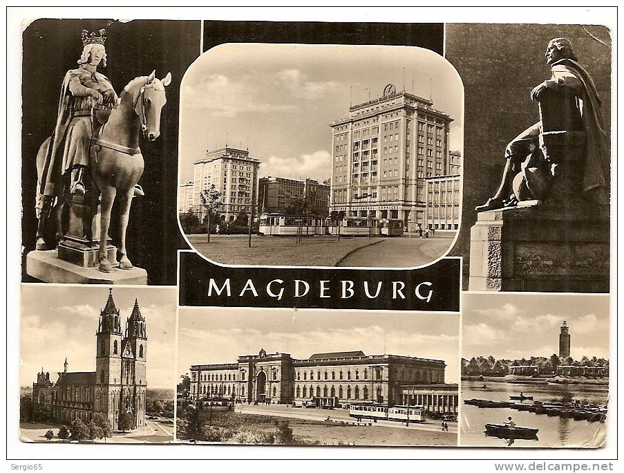 MAGDEBURG-MULTI PHOTOGRAPHY-not Traveled - Magdeburg