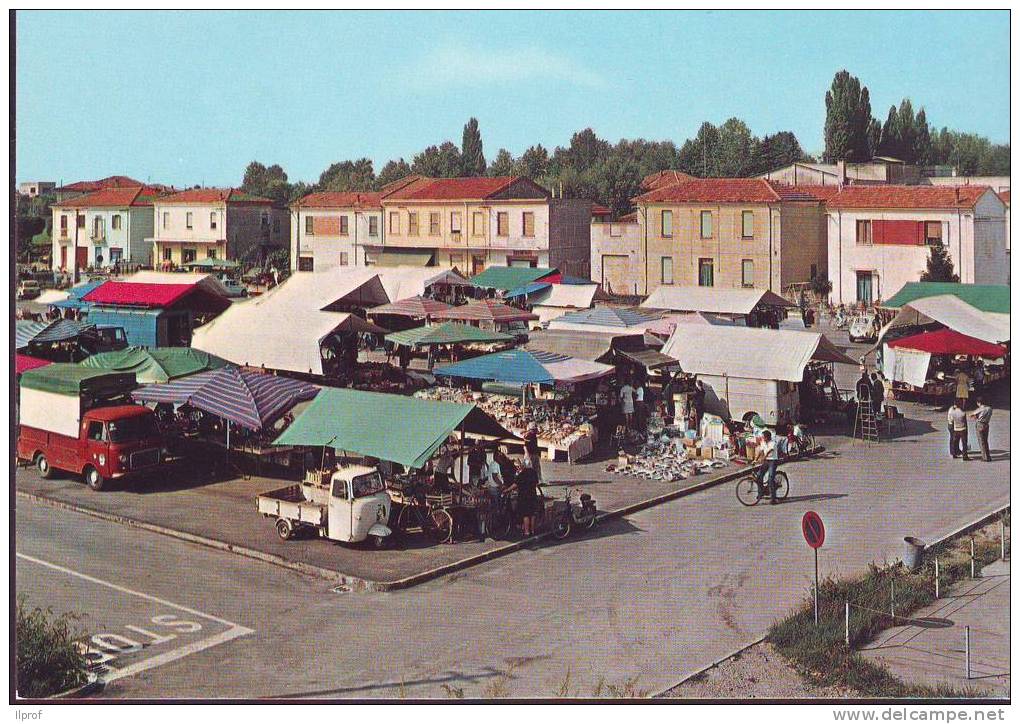 La Piazza Del Mercato Di Jolanda Di Savoia (Ferrara) - Piazze Di Mercato