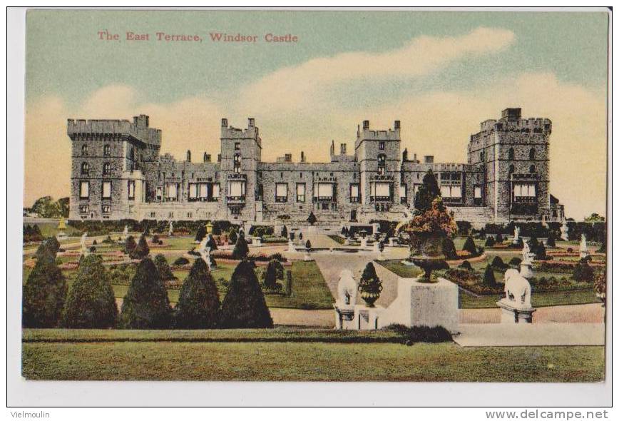 ANGLETERRE WINDSOR CASTLE THE EAST TERRACE BELLE CARTE - Windsor Castle