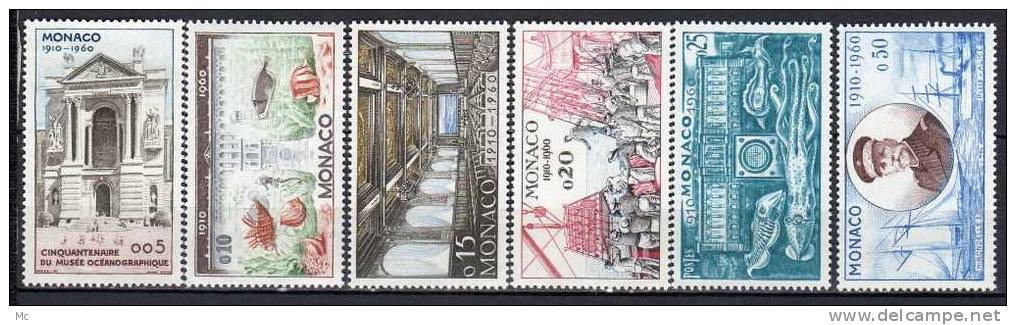 Monaco N° 526 / 531 * Neufs Avec Charnière - Nuevos