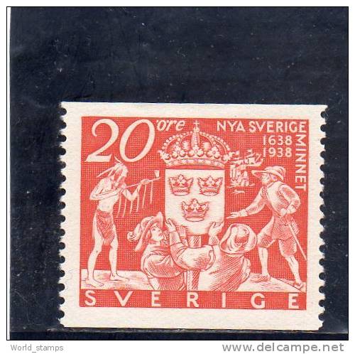 SVEZIA 1938  * - Unused Stamps