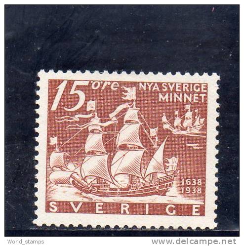 SVEZIA 1938  * - Unused Stamps
