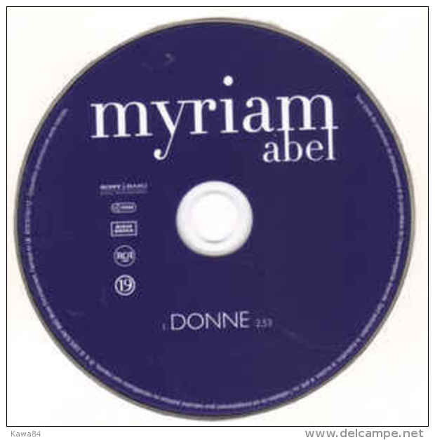 CDS  Myriam Abel / Lara Fabian  "  Donne  "  Promo Europe - Verzameluitgaven