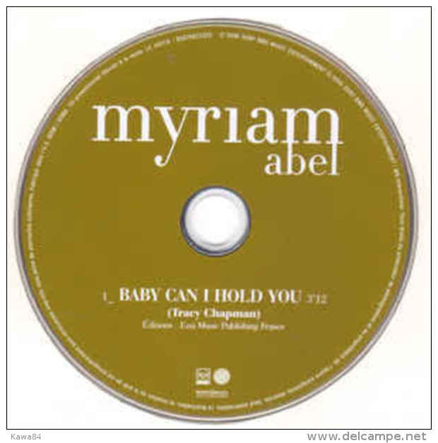 CDS  Myriam Abel  "  Baby Can I Hold You  "  Promo - Collector's Editions