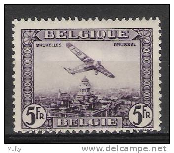 Belgie OCB LP 5 (*) - Mint