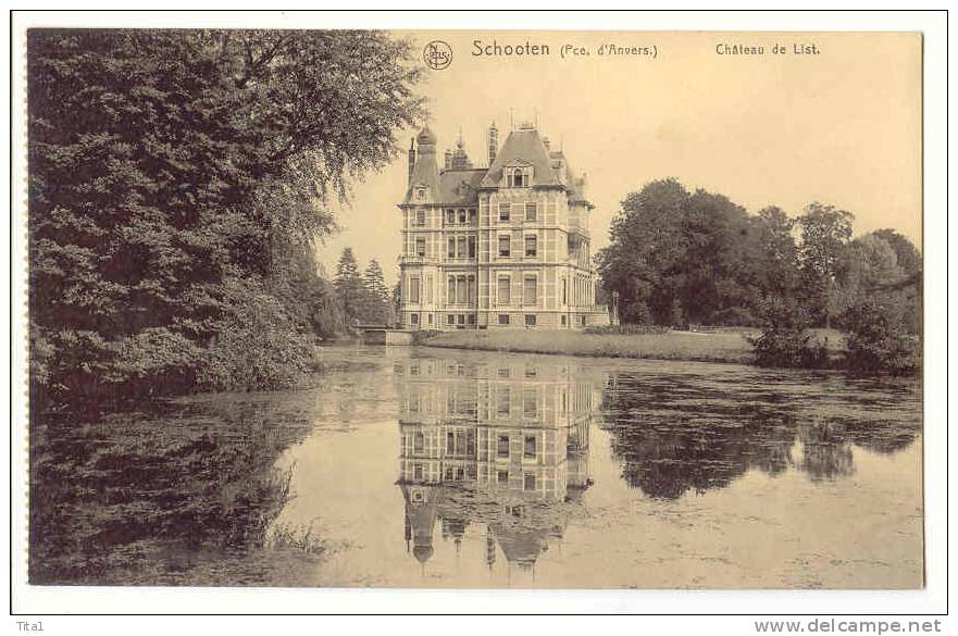 D4739 - Schooten - Château De List - Schilde