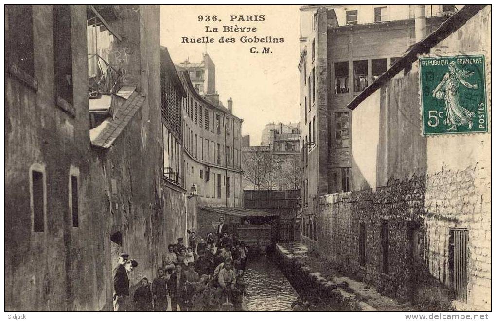 La Bièvre Ruelle Des Gobelins - Arrondissement: 13