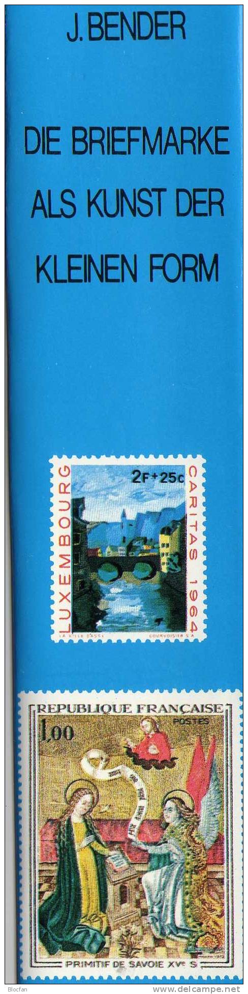 Die Briefmarke Als Kunst 1977 Antiquarisch 20€ Fachbuch Für Sammler Zum Entstehen Der Postwertzeichen Als Kunstwerk - Filatelie