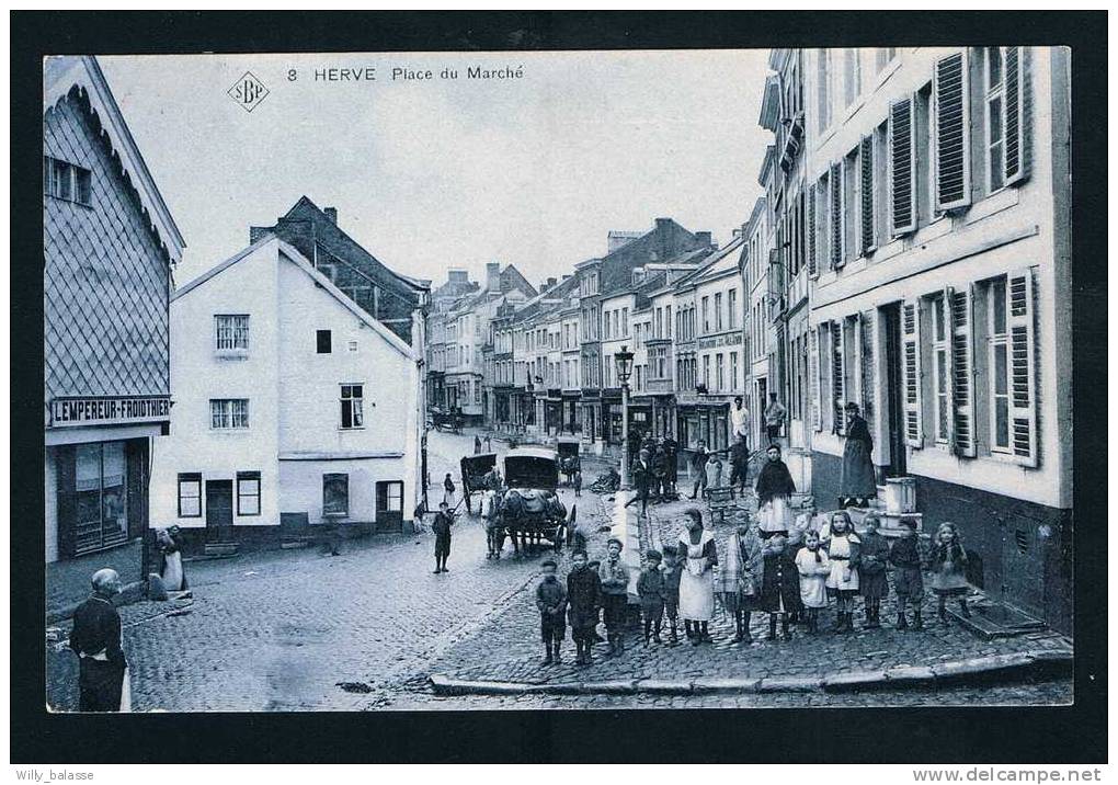 Carte Postale "Herve" Place Du Marché - Herve