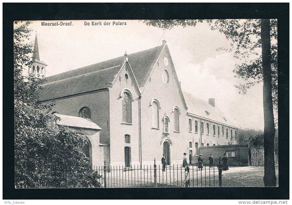 Carte Postale "Meersel- Dreef" De Kerk Der Paters - Hoogstraten