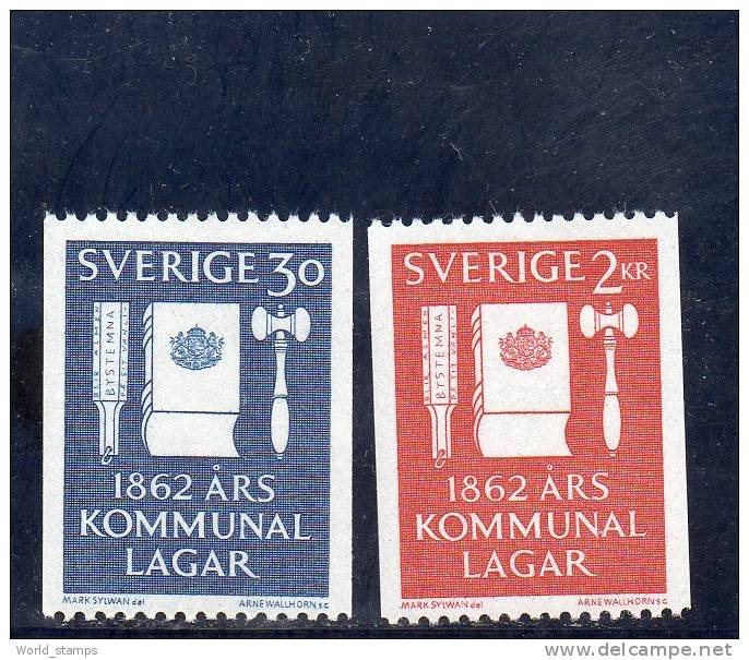 SVEZIA 1962  ** - Unused Stamps