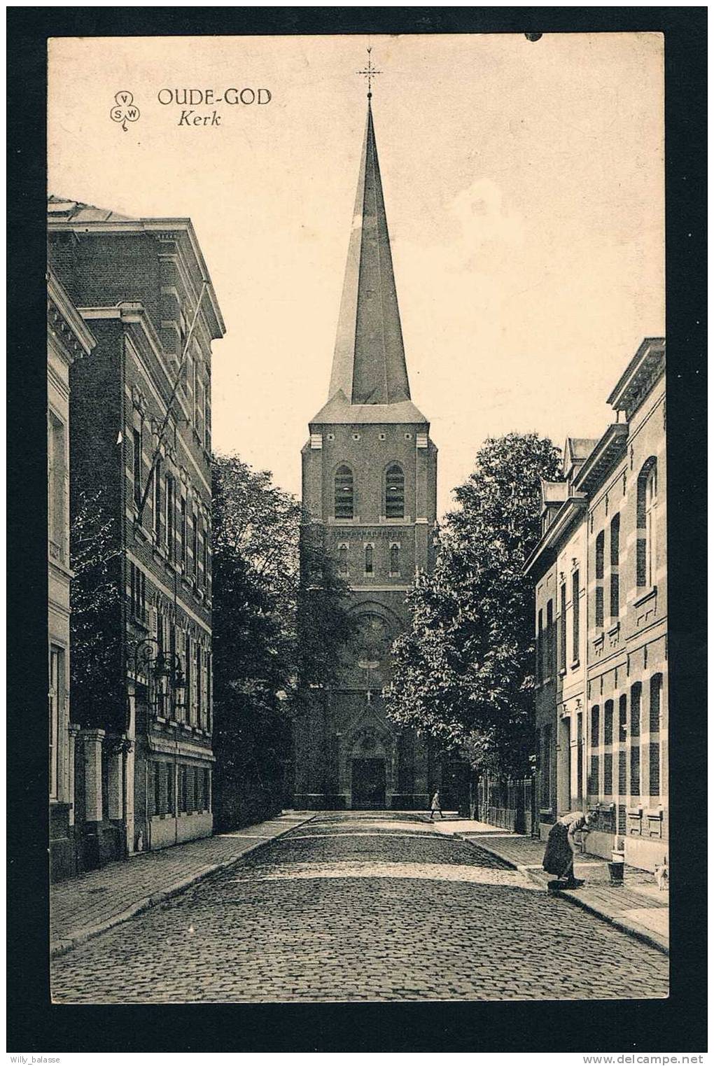 Carte Postale "Oude-god" Kerk - Mortsel