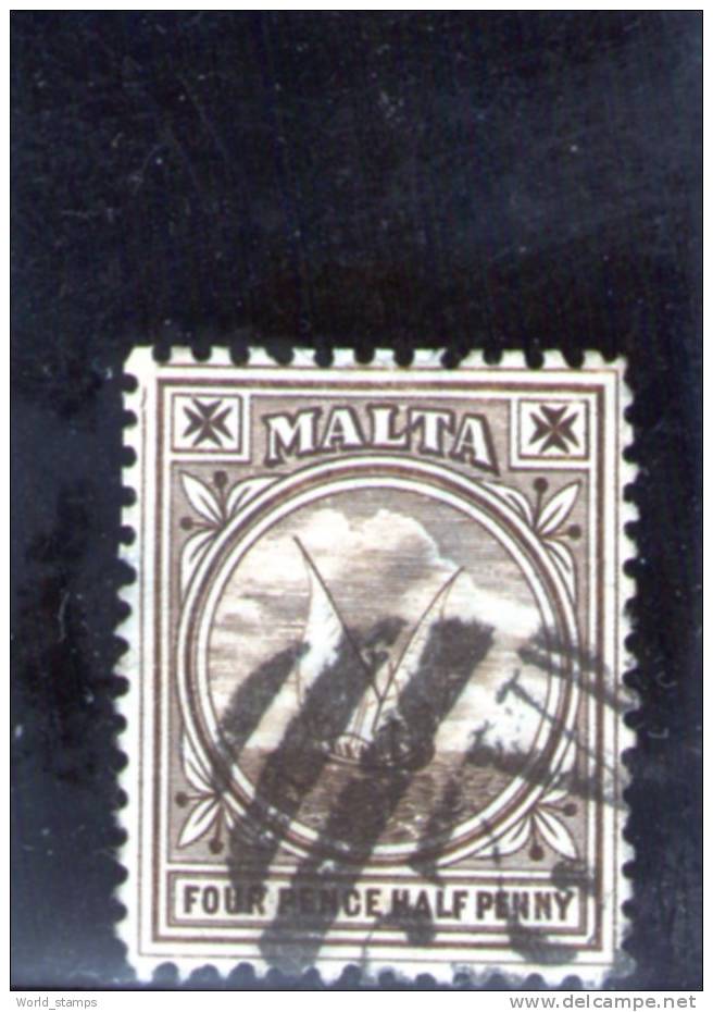 MALTA 1899-1901 USED - Malte (...-1964)