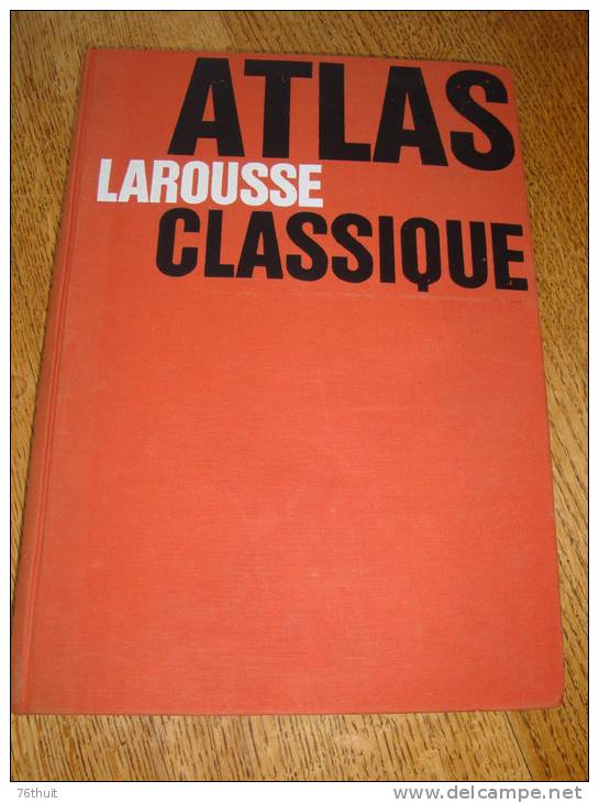 1965 - ATLAS LAROUSSE CLASSIQUE - Donald CURRAN / Michel COQUERY - Diccionarios