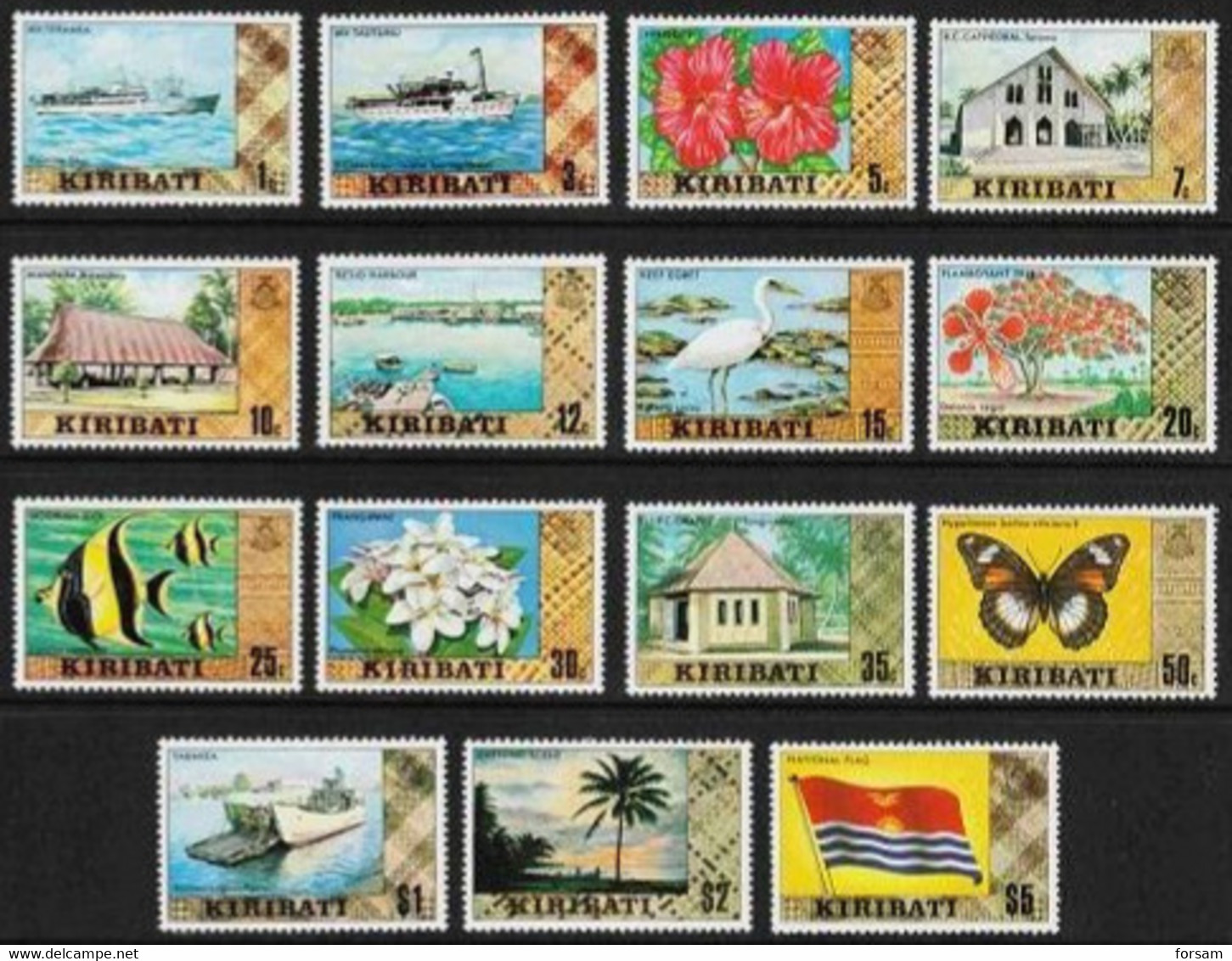 KIRIBATI..1979..Michel # 322 X-335 X; 353 X...MNH...MiCV - 17 Euro. - Kiribati (1979-...)