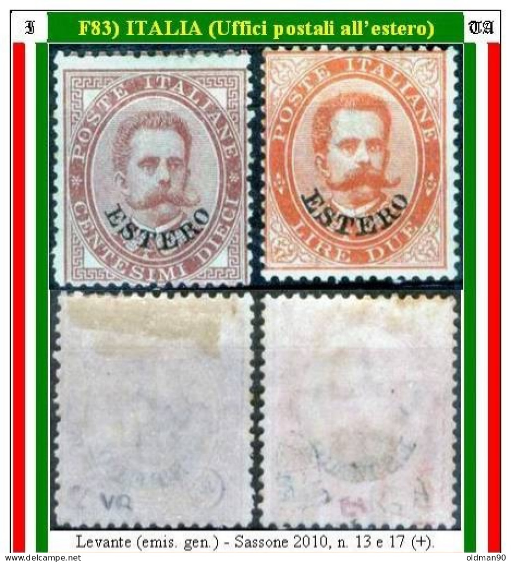 Italia-F00083 - General Issues