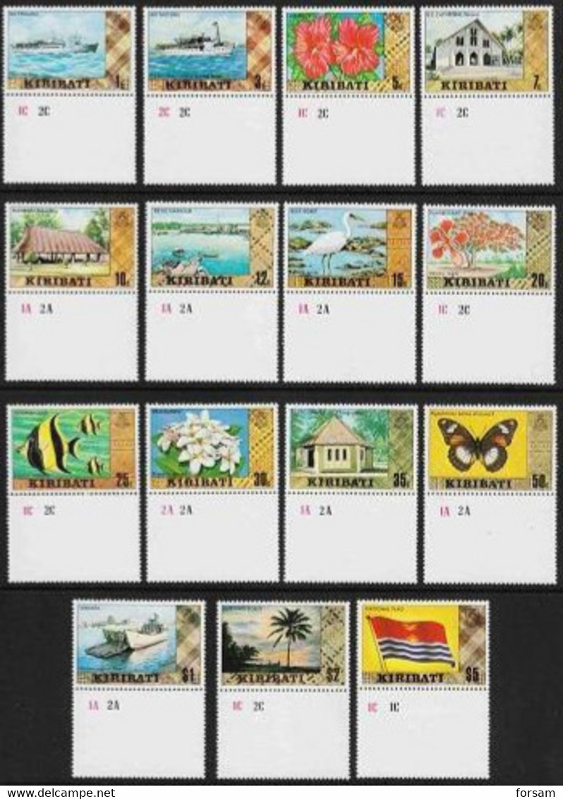 KIRIBATI..1979..Michel # 322 X-335 X; 353 X...MNH...MiCV - 17 Euro. - Kiribati (1979-...)