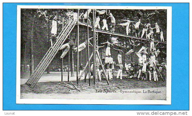 Les Sports -Gymnastique Le Portique (Pub BERNHEIM Chausse Bien , Rue Du Commerce - Paris) - Gymnastik