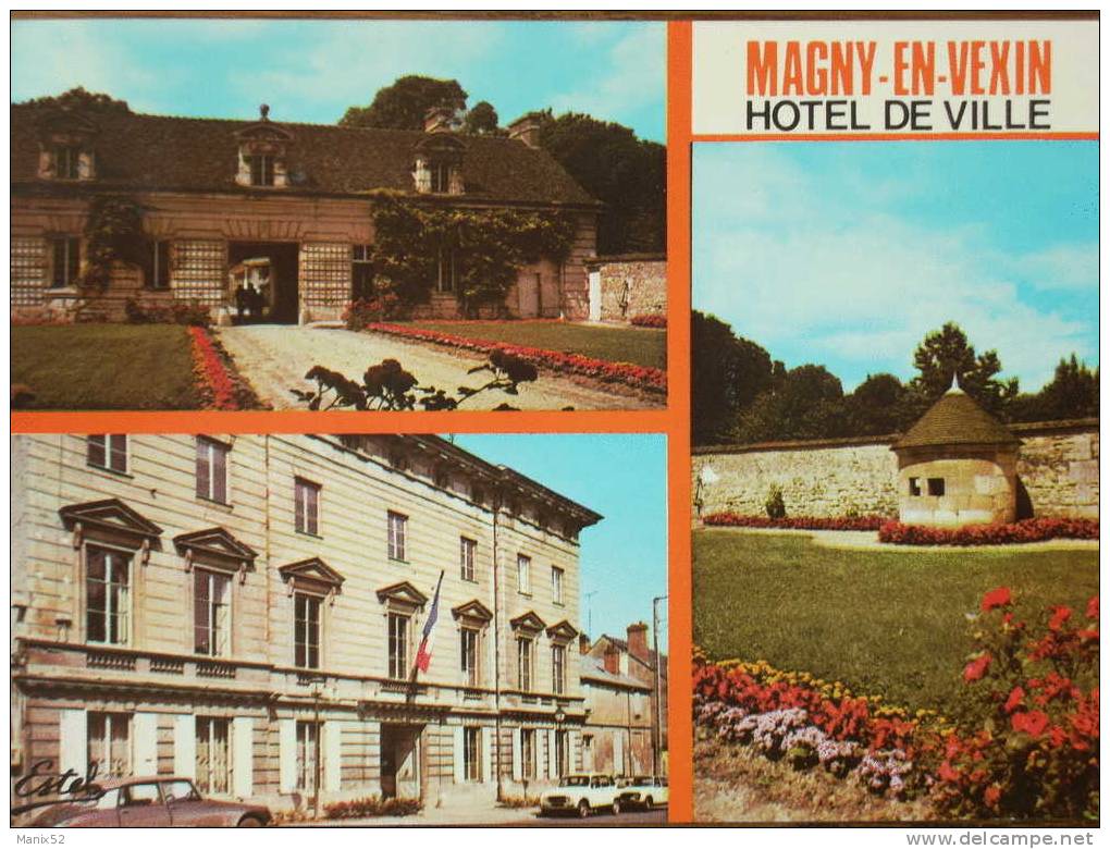 95 - MAGNY-en-VEXIN - Hôtel De Ville - Multivues. - Magny En Vexin