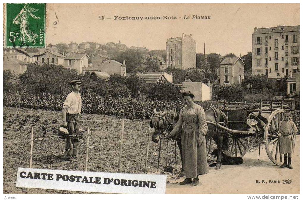 FONTENAY SOUS BOIS (VAL DE MARNE) - LE PLATEAU - Fontenay Sous Bois