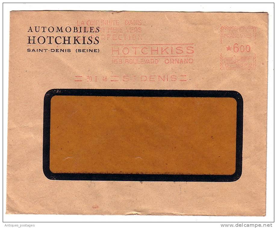 Automobile Hotchkiss Seine Saint-Denis 1948 - Voitures