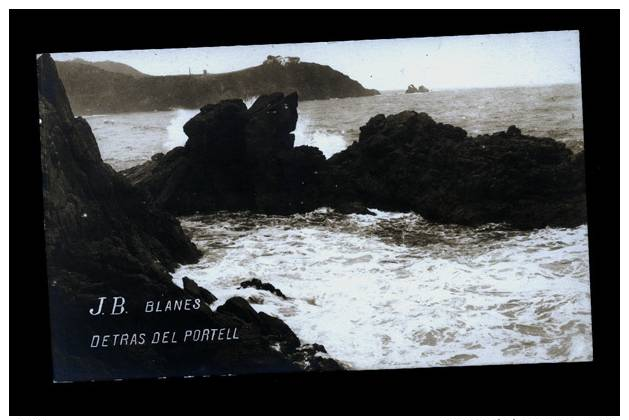 Catalunya. La Selva. Blanes. Vista Des D´un Penya-segat Rera El Portell. Edició De Josep Boixaderas. Ca.1920. - Gerona