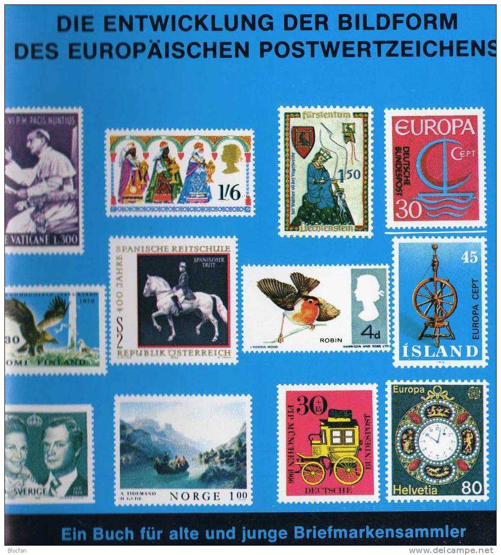 Fachbuch Für Sammler Die Briefmarke Als Kunst 1977 Antiquarisch 20€ Zum Entstehen Der Postwertzeichen Als Kunstwerk - Colecciones