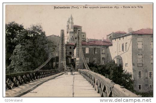 Rabastens - 2 Cartes Du Pont Suspendu: Achat Immédiat - Rabastens