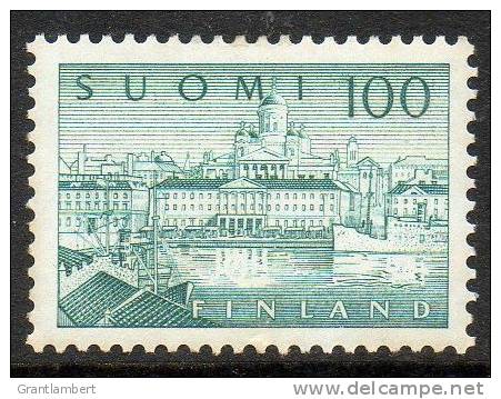 Finland 1956-1958 Helsinki Harbour 100m MH  SG 557b - Unused Stamps