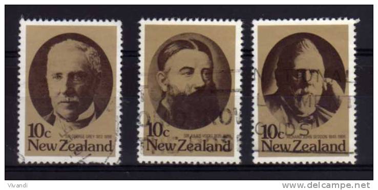New Zealand - 1979 - Statesmen - Used - Used Stamps
