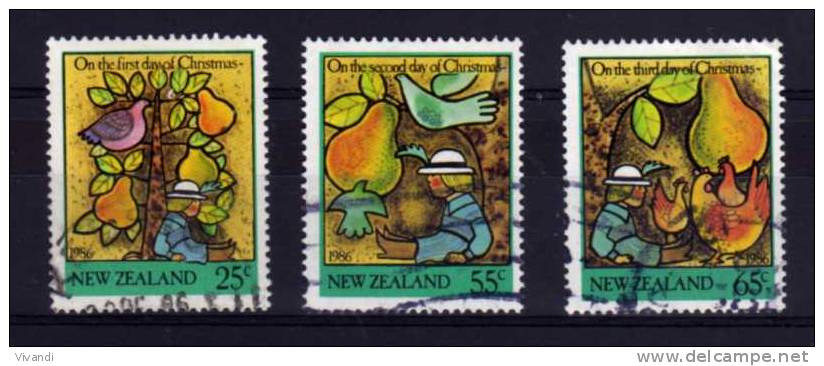 New Zealand - 1986 - Christmas - Used - Oblitérés